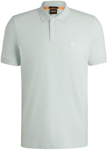 BOSS Mens Passenger 10256683 01 Polo, Light Blue, XL UK