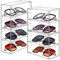 SHAIDOJIO 2 Acryl Sonnenbrillen Aufbewahrung, Transparentes Brillen Aufbewahrungsbox mit 4 Schubladen-17.3 * 6.3 * 24.5cm, Stapelbar Brillenbox Brillenaufbewahrung für Brillen Uhren Kosmetika Schmuck