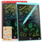 [2 Pieces] LCD Writing Board, 10 Inches, Genialba Colourful LCD Writing Tablet, LCD Writing Tablet, Electronic Tablet, Graphic Tablet for Children's Games 2 3 4 5 6 7 Years Boys Girls (Red & Blue)