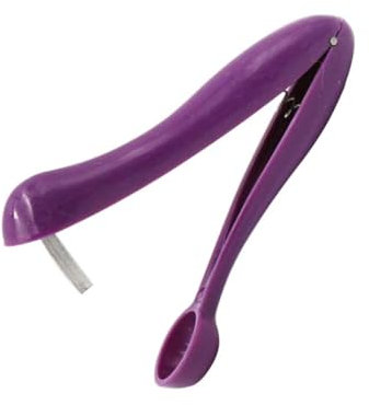 OKUMEYR 2pezzi Togli Ciliegie Premium Rimozione Nucleo Frutta per Cucina Strumento Compatto e Leggero per Denocciolare Ciliegie e Datteri