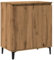 vidaXL Buffet chêne Artisanal 60x35x70 cm Bois d'ingénierie