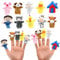 10 Stück Tier Fingerpuppe Karikatur Fingerpuppen Set Süß Plüsch Tier Finger Puppe Kinder Geschichte Zeit Requisiten Baby Fingerpuppen Set Fingerpuppen Spielzeuge Babypädagogik Party Lieferungen (B)