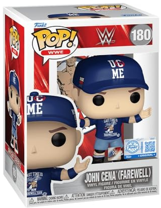 Funko Pop ! WWE - John Cena (Farewell) - Funko Exclusive #180