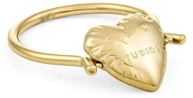 Copenhagen STUDIOS Ring Balloon Hearts - Damenring mit Herz-Design - Edelstahl poliert - wasserfest & hautfreundlich