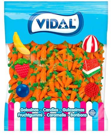 Carottes - Vidal - Gelée Gommeuse - Bonbons- 1 Kg