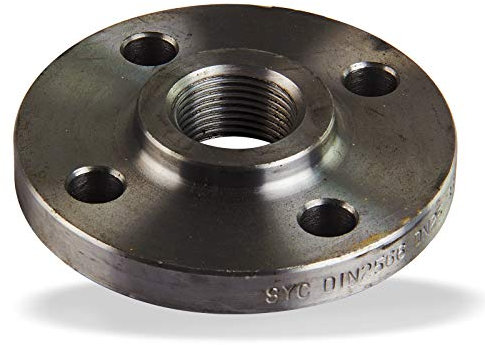 Stabilo-Sanitaer Gewindeflansch 3/4' 105x16mm DN20 schwarz Schweissfitting Rohrflansch Flansch
