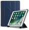 MadeRy Custodia iPad 2018 & 2017 9.7 / iPad PRO 9.7 / iPad Air 2 / iPad Air, Antiurto Smart Cover Ultra Sottile e Leggere con Protettivo Portapenne e Auto Svegliati/Sonno, Blu