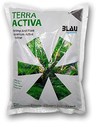Blau Aquaristic 7740011 Terra Activa Black Fine 8L