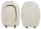 HYDRO HOME Tavoletta Wc Compatibile con ITALICA POZZI GINORI, Copriwater In Legno Rivestito Con 2 mm Di Resina, Cerniere Fissaggio Dal Basso MADE IN ITALY (CHAMPAGNE)