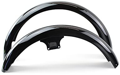 Komplett Set: Kotflügel Schwarz lackiert für Vorn & Hinten für Simson S50 S51 S70