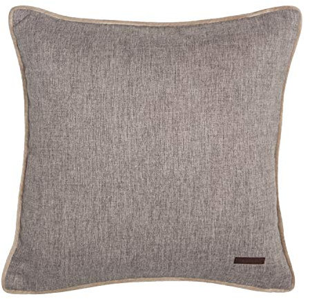 ESPRIT Deko Kissen Harp • 2er Set Kissenbezug 38x38 braun • Deko Wohnzimmer • ohne Füllung • 100% Polyester