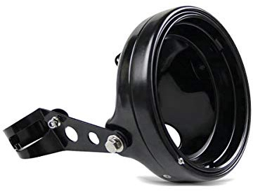LED Scheinwerfer-Gehäuse MG 7 für Yamaha XVS 1100 Drag Star schwarz