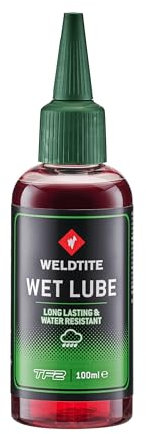WELDTITE Ultra-Durable Wet Lube for Bikes - Long-Lasting and Water-Resistant, 100 ml