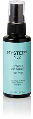 Capello Point Mystery Haarparfüm Nr. 2 mit fruchtigen Noten, weißen Blumen und Vanille, umhüllend, erleichtert das Kämmen der Haare, Anti-Kraus-Wirkung, antistatisch, 50 ml