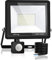 Blivrig LED Strahler mit Bewegungsmelder Außen 100W Warmweiss, Fluter Leuchte mit Bewegungssensor, Superhell 10000LM Aussenstrahler, IP66 Wasserdicht Scheinwerfer, für Garten, Garage (Warmweiß, 100W)