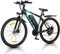 VARUN Velo Electrique, 24/26/27.5 VTT Électrique avec 48V/36V Batterie, Jusqu'à 55-100KM, 250W Moteur, Vélo Électrique Homme Femme avec 21/1 Vitesses, Écran LCD, Ville E-Bike avec Pédalage Assisté