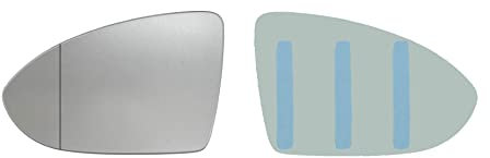 ASG Technik Außenspiegel Spiegelglas Ersatzglas kompatibel mit VW Volkswagen Golf 7 ab Baujahr 2012