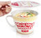 Sophie & Panda Porcelain Instant Noodle Bowl Mug with Handle 34 Oz - A Must-Have Accessory for Anyone Who Loves Asian Noodles - One Novelty 5.5” X 4.5” Ramen Bowl with Lid (Red)