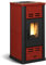 Extraflame 1280605 Serafina Lux EVO Pelletofen Bordeaux/A+