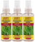 PLUS HOME pack 3 Spray de Citronela Refrescante Corporal para los Días de Calor en Verano, Anti-Mosquitos Natural, Repelente de Bichos, Agradable Aroma Cítrico - 100ml