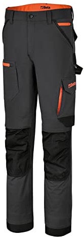 BETA 7650 L - Pantaloni da Lavoro Multitasche Elasticizzati