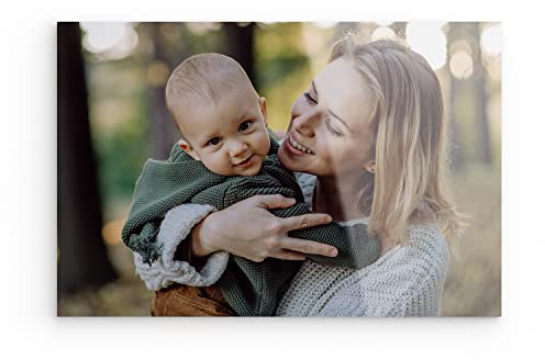 PICANOVA Acryl–Wandbild – Ihr Foto auf Acrylglas – Personalisiertes Glasbild – Bild mit Foto –Personalisierte Wanddeko – Wandbild mit Wunschmotiv – Fotogeschenk – 30x20cm