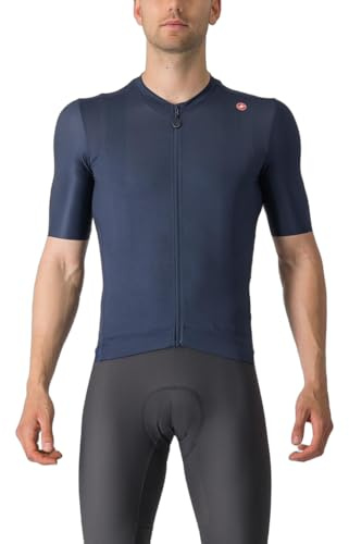 CASTELLI Espresso-Trikot für Herren, Viertelärmel mit atmungsaktivem Stretch-Stoff für Kies, Radfahren und Rennrad