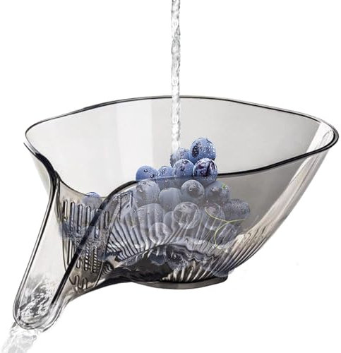 LEVABE Spülbecken-Sieb, Abtropffläche, Gemüse-Abflusskorb, Obst-Aufbewahrungsbehälter, multifunktionales Spülkorb-Sieb, Gemüse-Obst-Waschschüssel für Küchen-Organizer