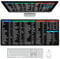 Lotvic Excel Shortcuts Mouse Mat, 80x30cm Excel Cheat Sheet Desk Mat, Multifunctional Large Gaming Mouse Pad, Clear Printing Non-Slip Big Mouse Mat for Laptop, Computer, Office, Home (80 x 30 cm)