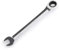 Egofine 14 mm Ratschen-Ringmaulschlüssel, metrisch, Industriequalität, Zahnradschlüssel mit 12-Kant-Design, 72-Zahn-Ratsche, Chrom-Vanadium-Stahl