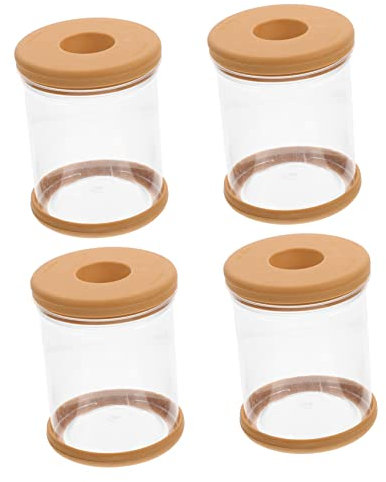BCOATH Transparenter Hydrokultur Blumentopf aus Pet für Pflanzen
