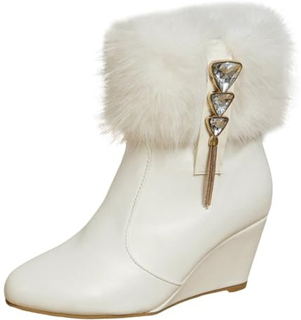 Coupon Stivali con Zeppa Stivali Donna Moto Stivali Estivi Donna Morbidi Stivaletti Donna Pelle Vera Stivali da Donna Stivaletti Alti Neri Stivali Alti Donna Stivali da in Pelle