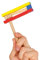 FIESTAS GUIRCA | Holzratsche Multicolor (14 cm) - Musikinstrument für Geburtstagsfeiern und Silvesterfeiern - Lustiges Zubehör für Kinder und Erwachsene - Multicolor