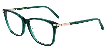 FERRAGAMO Brille Größe 53 mm Transparent Grün/Eye SIZE: 53 BRIDGE: 15 Horizontal MEASUREMENT: 53 Vertical MEASUREMENT: 43 5