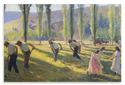 Poster mit berühmtem Maler Henri Martins, Kunstdruck, Wandfoto, Malerei, Poster, Hängebild, Familiendekoration, 20 x 30 cm, 86 Stück