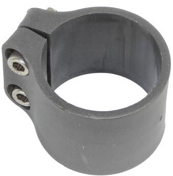 OOGarden - Colliers de fixation x6 pour poteau clôture rond - 48mm - Gris