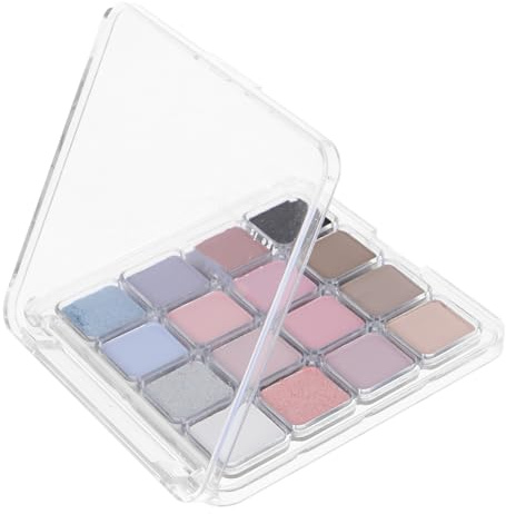 Anneome Palette Ombretti Colori Opachi e Glitter Alta Pigmentazione Palette Trucco Compatta per Donna con Tonalità Naturali Rosa Marrone e Melone Resistente per Look Naturale Quotidiano