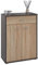 IDIMEX Buffet Salle à Manger Calais L 60 cm Coloris chêne Sonoma avec 2 Portes bahut Bas Meuble de Rangement Style Moderne Commode vaisselier 60 x 84 x 30 cm