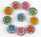 Teelichter und Kerzenhalter Refills mit 10 Duftkerzen in form einer Lotus blume