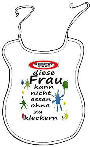 Scherz-Latz für Erwachsene Diese Frau ... Baby-Lätzchen