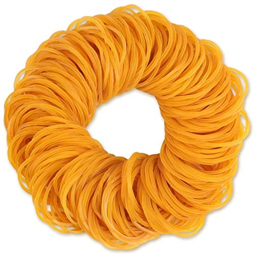 Selizo 1000Pcs Elastic Bands Small Rubber Bands Assorted for Office Bank Home and Various Purpose