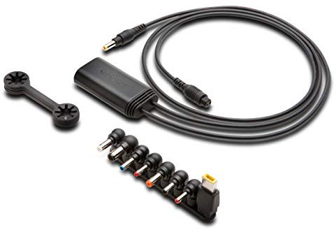 Kensington Dual Adapter 60W USB 3.0 Power Splitter for use with Kensington SD4700P Universal Docking Station - Allows Charging for USB 3.0 Laptops with 8 Power Tip Options (K38310EU)