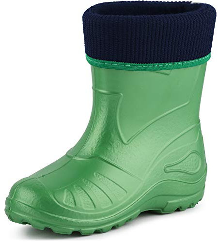 Ladeheid Stivali Bambino e Bambina in Eva KL058 (Verde Smeraldo, 25 EU)
