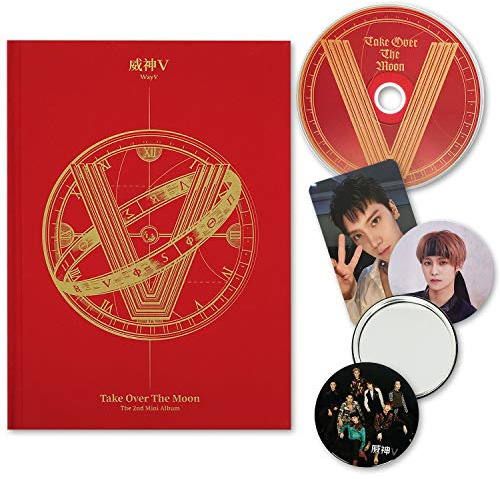 WAYV 2nd Mini Album - [ TAKE OVER THE MOON ] CD + Booklet + Photocard + Circle Card + FREE GIFT / K-pop Sealed