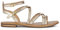 Geox Femme D Sozy S G Sandales, Gold, 39 EU