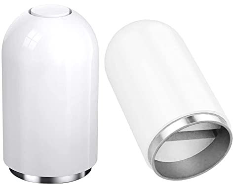 Rpanle Magnetische Ersatzkappen für Apple Pencil 1. Generation, Ersatz für iPencil, magnetisch, Kappen für Apple Pencil (2 Stück, weiß)