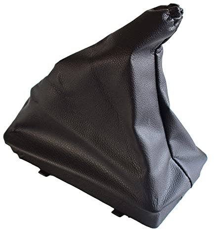 Kakulkomen Schaltsack Schaltmanschette + Handbremsmanschette kompatibel mit Vauxhall/OPEL CORSA C COMBO 01-06 (Handbremsenabdeckung)