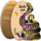 GratKit Tricolor Silk PLA Filament 1,75mm 1kg Spule, Dreifarbiges 3D-Drucker Filament mit +/-0,03mm Präzision, Einfach zu drucken, Gold Violett Und Schwarz
