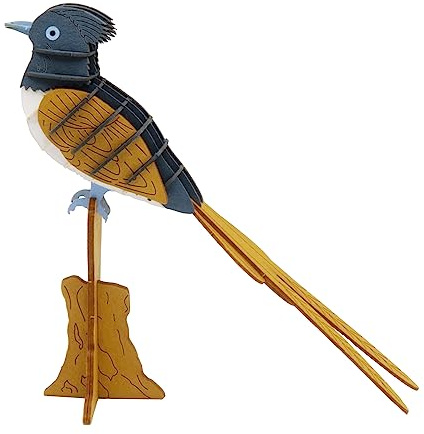 Fridolin 3D Papiermodell - Paradiesvogel