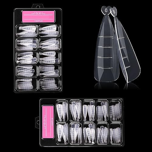 2 Boxes Xs Soft Gel Nail Tips Full Cover False Nails Natural False Nails Just Like Your Natural Nails Adding a Bright Color To Your Life